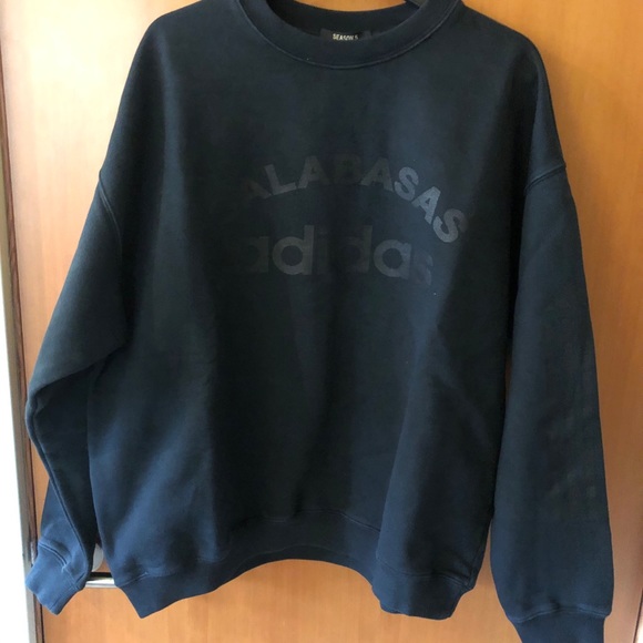 Yeezy Other - Addidas - Yeezy - Calabasas Black Sweatshirt- LG